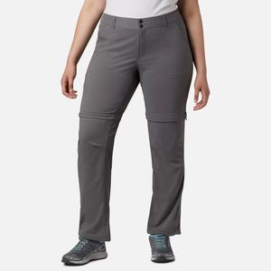 Columbia Womens Plus Size Saturday Trail II Convertible Pants Gray 24W Long